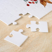 Süße Blumen-Terrakotta-Elefanten-Puzzles Puzzle (Seite)