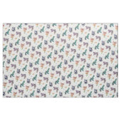 Süße Blumenfee Fantasy Art Muster Stoff (Fat Quarter (45,7 x 55,9 cm))