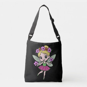 Süße Blumenfee-Tasche Tragetaschen Mit Langen Trägern