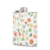 Süße Blumenflasche Flachmann (Links)