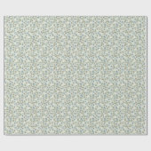 Süße Blumenmuster-Wrap-Rolle Geschenkpapier (Flach)