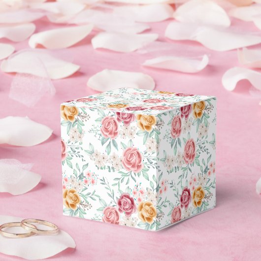 Süße Blütenfeier Geschenkschachtel (Hochzeit)