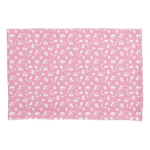 Süße Blütenknospe Rosa Kissenbezug