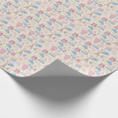 Süße Boho-Baby-Party Geschenkpapier (Ecke)