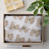 Süße Boho-Tier-Geburtstagsfeier Seidenpapier (Geschenk)