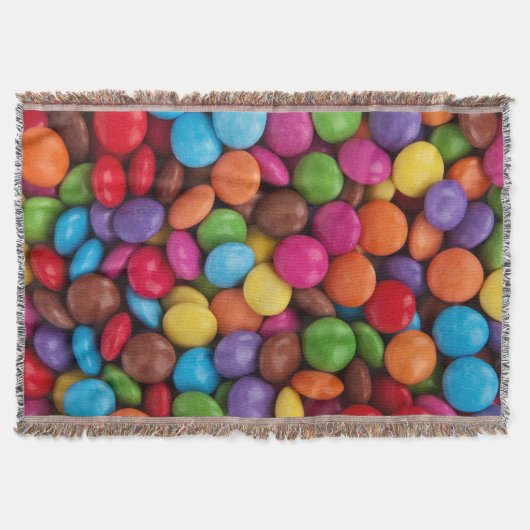 Süße Bonbons Decke (Vorderseite)
