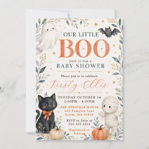 Süße Boo-Baby-Party Einladung