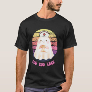 Süße Boo Boo Crew Geisterkrankenschwester Hallowee T-Shirt
