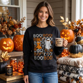 Süße Boo-Crew-Halloween-Freunde Sweatshirt
