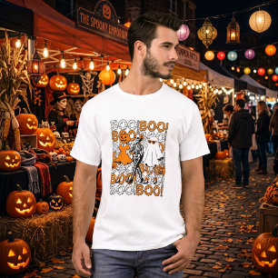 Süße Boo-Crew-Halloween-Freunde T-Shirt