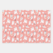 Süsse Boo Halloween Geschenkpapier Set (Vorderseite 3)