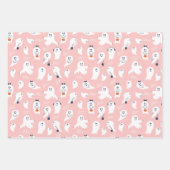 Süsse Boo Halloween Geschenkpapier Set (Vorderseite 2)