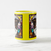 Süße Border Collie Kaffeetasse (Zentrum)