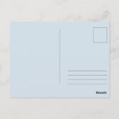 Süße Boston Terrier Geburtstagskarte Postkarte (Rückseite)