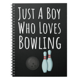 Süße Bowling-Geschenke für Baby-Jungen Kinder-Bowl Notizblock