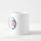 Süße Box-Geist-Kunst Kaffeetasse (Vorderseite Links)