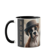Süße Boxerwelpe – Stylische Hundekunst