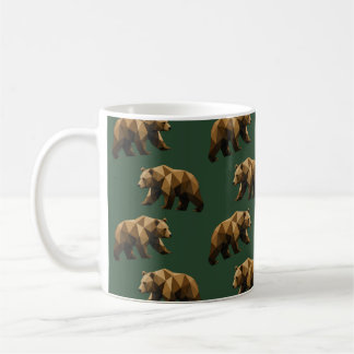 Süße Braunbären Muster Geschenkpapier Kaffeetasse