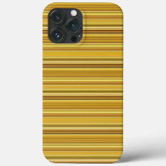 Süße braune goldene Streifen Case-Mate iPhone Hülle (Rückseite)