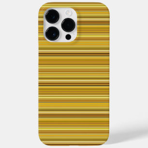 Süße braune goldene Streifen Case-Mate iPhone 14 Pro Max Hülle