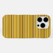 Süße braune goldene Streifen Case-Mate iPhone Hülle (Rückseite (Horizontal))