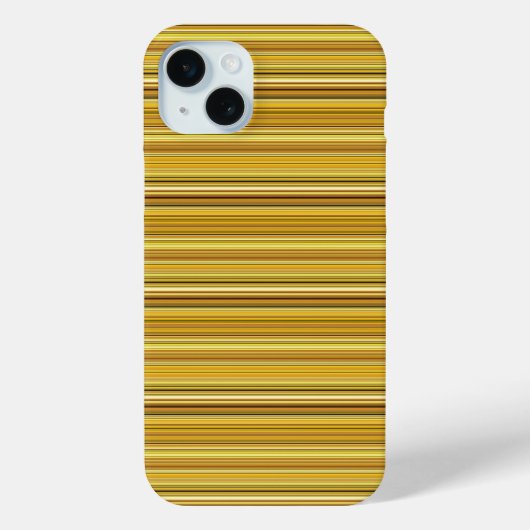 Süße braune goldene Streifen Case-Mate iPhone Hülle (Rückseite)
