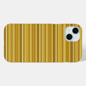 Süße braune goldene Streifen Case-Mate iPhone Hülle (Rückseite (Horizontal))