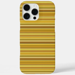 Süße braune goldene Streifen iPhone 16 Pro Max Hülle
