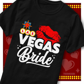 Süße Braut, lustige Vegas-Junggesellinnen-Abschied T-Shirt