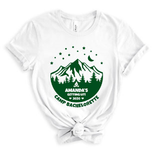 Süße Brautjungfer Camping Junggesellinnenabschied Tri-Blend Shirt