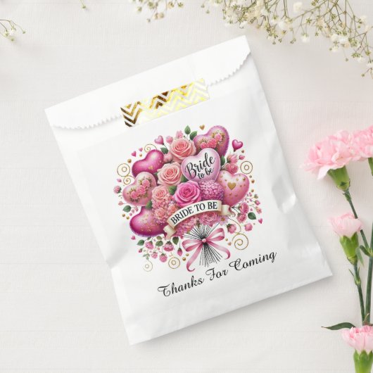 Süße Brautparty-Ballonblumen Geschenktütchen (Versiegelt)
