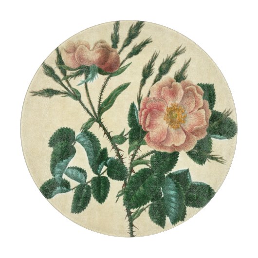 Süße Briar-Rose Schneidebrett (Vorderseite)