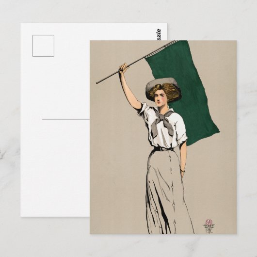 Süße Briare (1908) Postkarte (Vorne/Hinten)