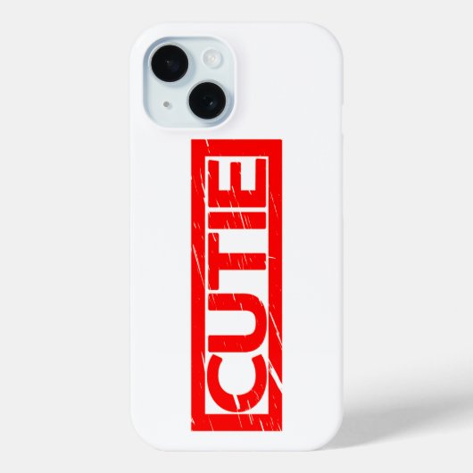 Süsse Briefmarke Case-Mate iPhone Hülle (Rückseite)