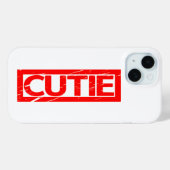 Süsse Briefmarke Case-Mate iPhone Hülle (Rückseite (Horizontal))
