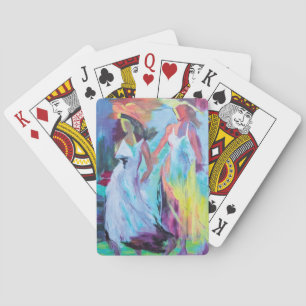 Süße Brise Originalgemälde Spielkarten