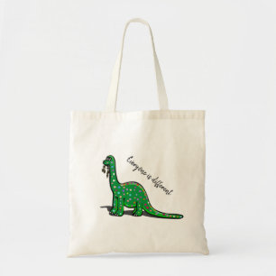 Süße Brontosaurus-Dinosaurier-Tragetasche Tragetasche