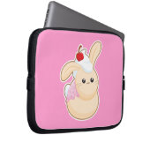 Süße Brötchen Laptopschutzhülle (Vorne Rechts)