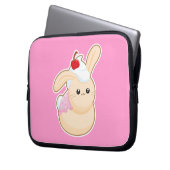 Süße Brötchen Laptopschutzhülle (Vorderseite Links)