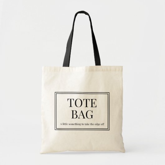 Süße Buch-Tasche Tragetasche (Vorne)