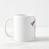 Süße Buchfreund-Lesedrache-Tasse Kaffeetasse (Links)