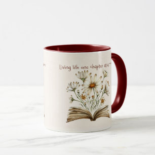 Süße Buchliebhaber-Zitat-Hülle Tasse