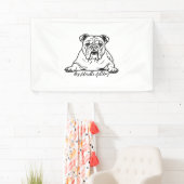 Süße Bulldogge Banner (Insitu)