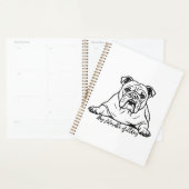 Süße Bulldogge Planer (Anzeige)