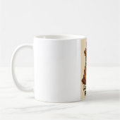 Süße Bulldoggen-Tasse Kaffeetasse (Links)