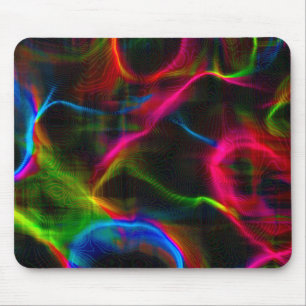 Süße bunte abstrakte Linien Mousepad