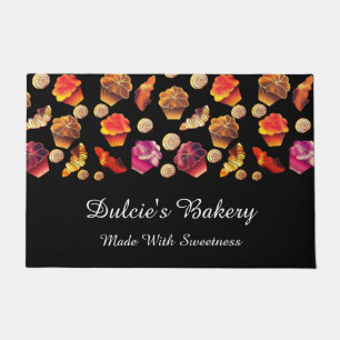 Süße bunte Bäckerei, Chef, Catering, Konditor Fußmatte