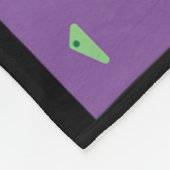 Süße bunte Boulderwand zum Klettern Fleecedecke (Ecke)