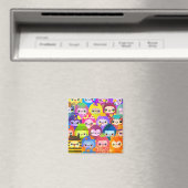 Süße bunte Cartoon-Charaktere Magnet (In Situ (Geschirrspüler))