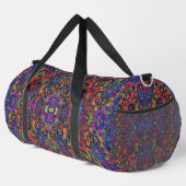 Süße bunte Chakren-Muster-Scheckbuchhülle Duffle Bag (Rechte Ecke)